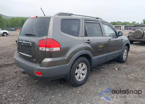 2009 Kia Borrego Ex V6 from USA, damaged, VIN KNDJH741495030613